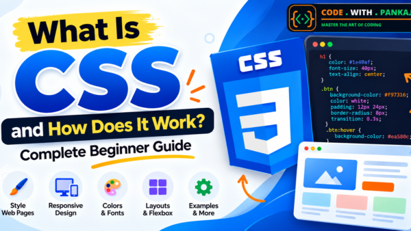 What Is CSS and How Does It Work? Complete Beginner Guide