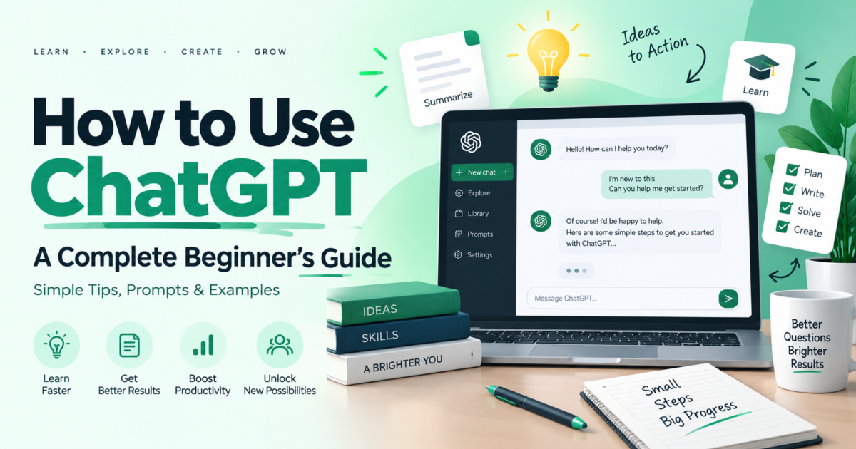 How to Use ChatGPT: A Complete Beginner’s Guide