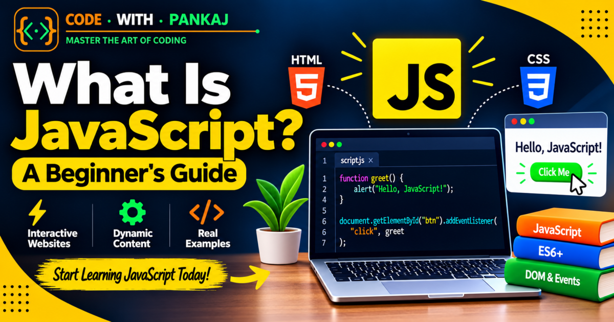 What Is JavaScript? A Beginner’s Guide